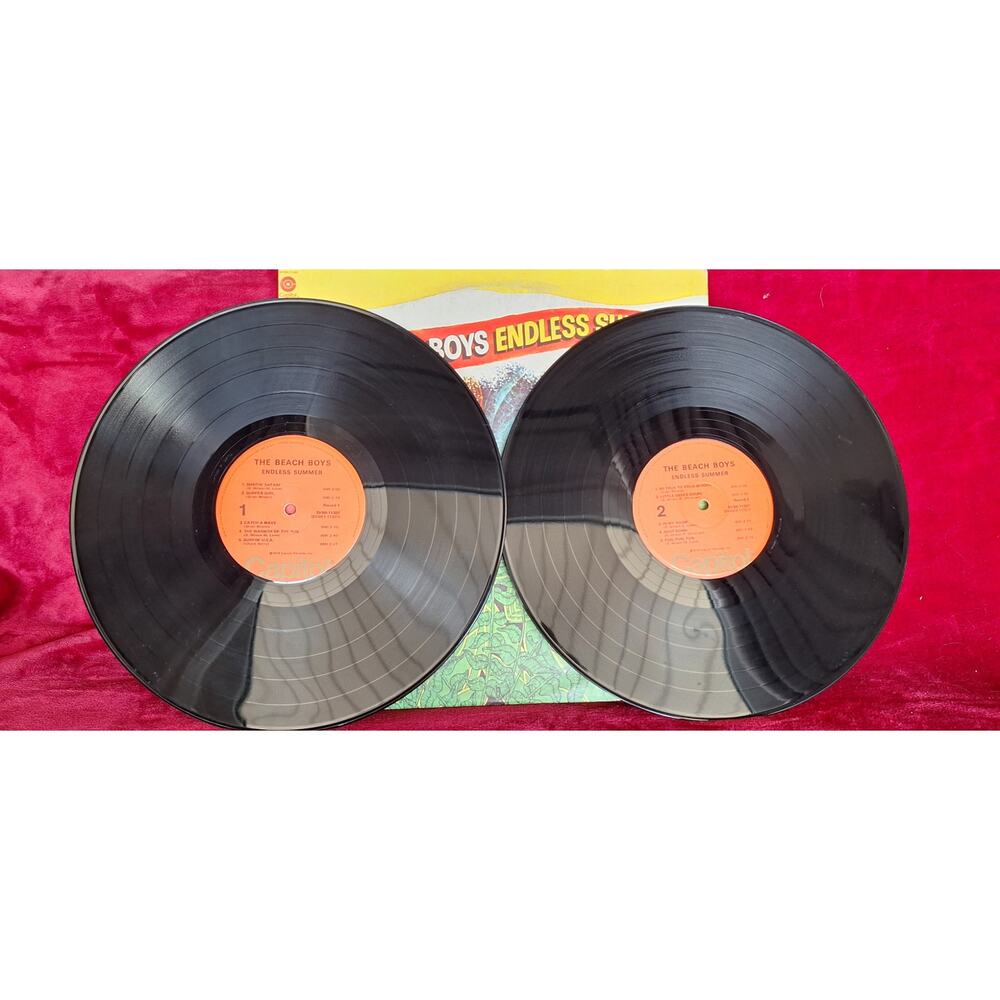 The Beach Boys Endless Summer- double vinyl LP- original '74 svbb 11307 vg+